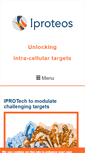 Mobile Screenshot of iproteos.com
