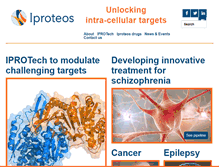 Tablet Screenshot of iproteos.com